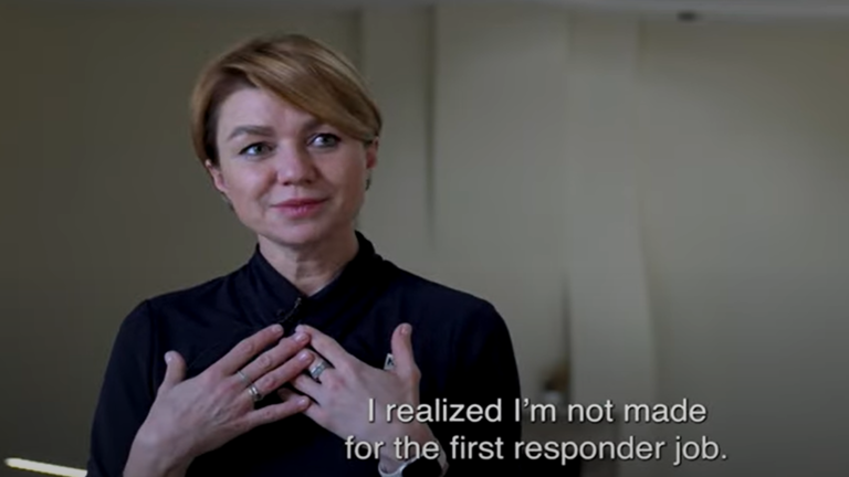 HealthRight Ukaine War Relief - Halyna reflects on her immediate actions following the invasion